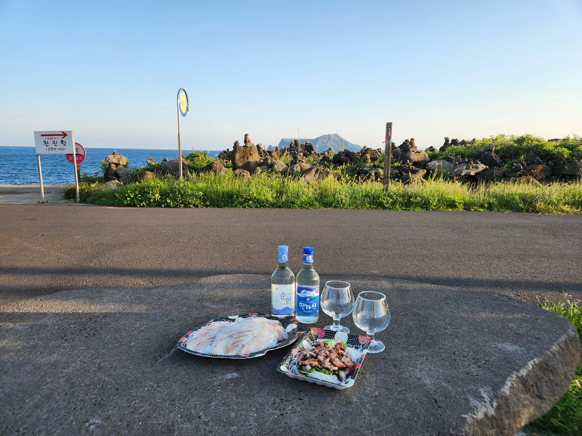 Immerse your screen in the untouched beauty of Korea's natural world. These Korean wallpapers feature sweeping countryside fields blanketed in green, hidden valleys where morning mist clings to the hillsides, and winding streams cutting through rocky terrain. Each photo captures the raw, peaceful energy that makes Korea's landscapes so distinctive.

From the volcanic plains of Jeju Island to the lush wetlands of Suncheon Bay, this collection showcases nature in every mood — dramatic storm clouds rolling over ridgelines, golden sunlight filtering through canopy gaps, and wildflower meadows stretching toward distant peaks. Download these aesthetic phone backgrounds for free and bring a moment of Korean tranquility to your daily life., Udohaean-gil, Jeju — Free Korean aesthetic wallpaper