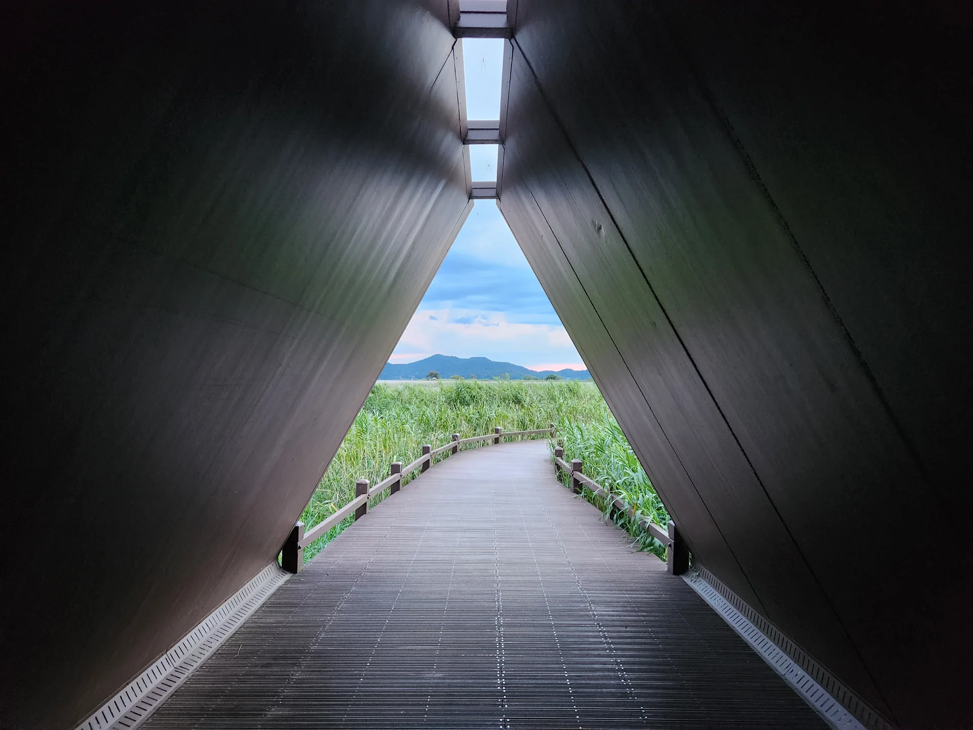 Immerse your screen in the untouched beauty of Korea's natural world. These Korean wallpapers feature sweeping countryside fields blanketed in green, hidden valleys where morning mist clings to the hillsides, and winding streams cutting through rocky terrain. Each photo captures the raw, peaceful energy that makes Korea's landscapes so distinctive.

From the volcanic plains of Jeju Island to the lush wetlands of Suncheon Bay, this collection showcases nature in every mood — dramatic storm clouds rolling over ridgelines, golden sunlight filtering through canopy gaps, and wildflower meadows stretching toward distant peaks. Download these aesthetic phone backgrounds for free and bring a moment of Korean tranquility to your daily life., Suncheon-si — Free Korean aesthetic wallpaper