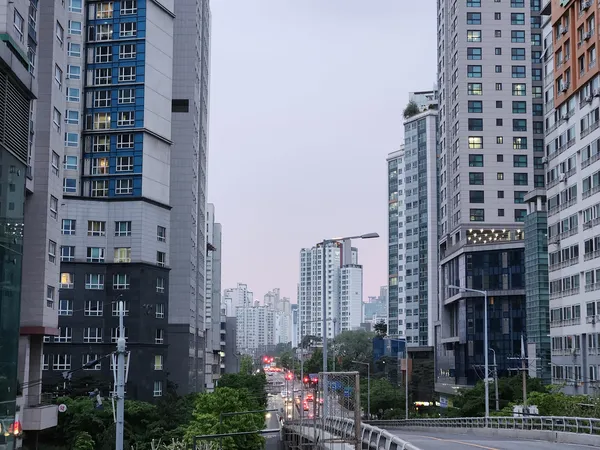 Korean street & architecture aesthetic wallpaper for phone