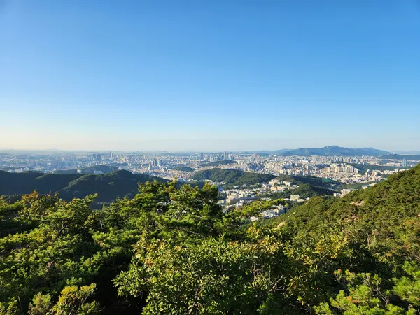 Korean nature & mountain & architecture aesthetic wallpaper for phone