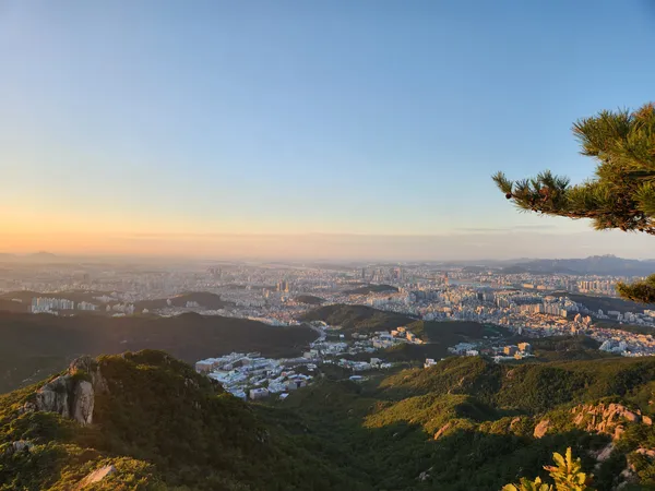 Korean nature & mountain & sunset & aesthetic aesthetic wallpaper for phone