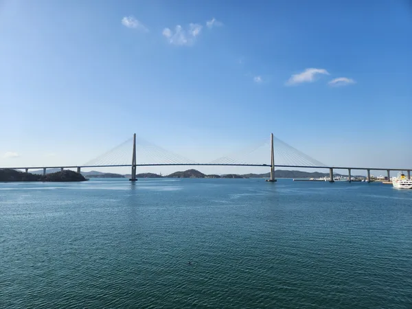 Korean sea & architecture aesthetic wallpaper for phone