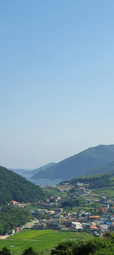 Korean Sea & Coast aesthetic wallpaper for phone