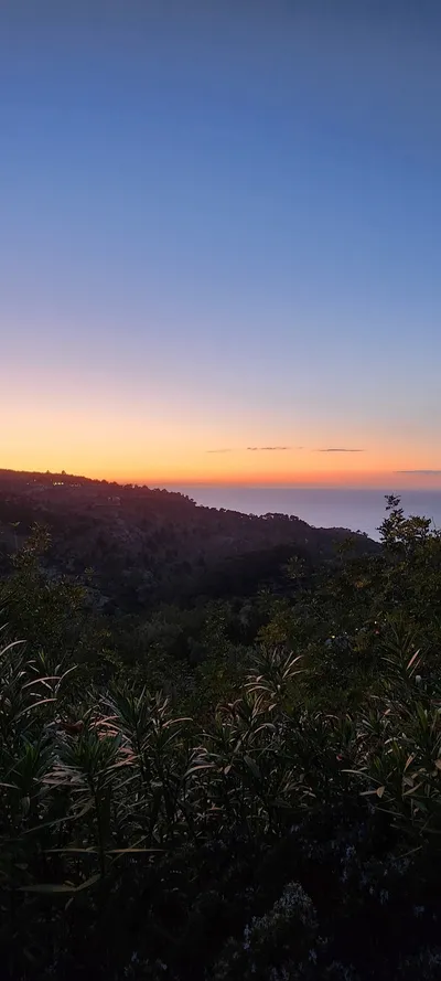Sunset & Nature & Mountains & Trails travel wallpaper