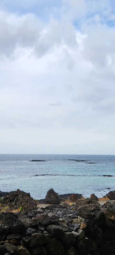 Korean sea & nature aesthetic wallpaper for phone