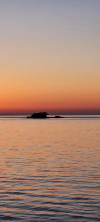 Korean sea & sunset & nature & aesthetic aesthetic wallpaper for phone