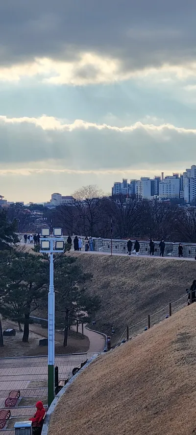 Korean architecture & hanok & park aesthetic wallpaper for phone