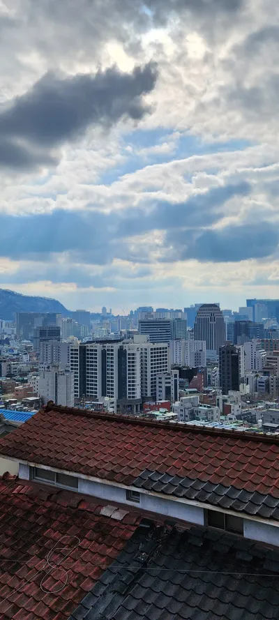 Korean street & architecture aesthetic wallpaper for phone