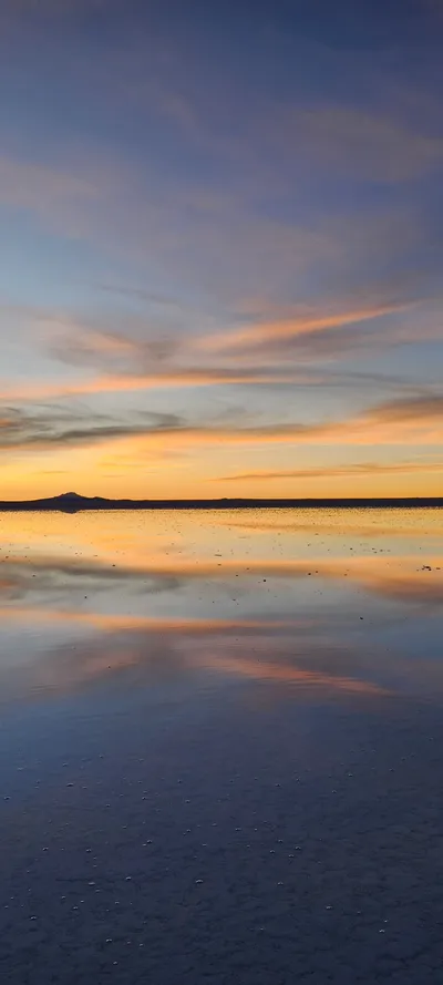 夕焼け・自然の旅の壁紙