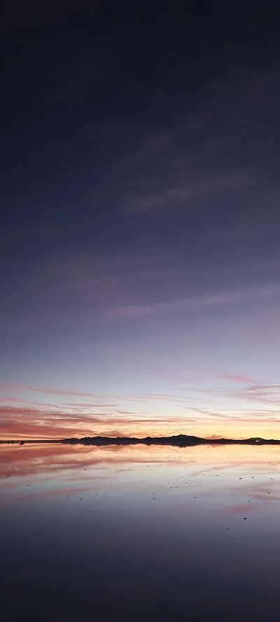 夕焼け・自然の旅の壁紙