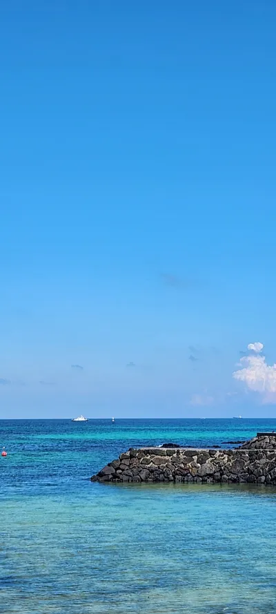 Korean Sea & Coast aesthetic wallpaper for phone