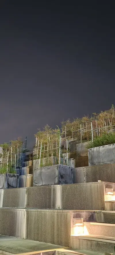 Korean seoul-nights & architecture aesthetic wallpaper for phone