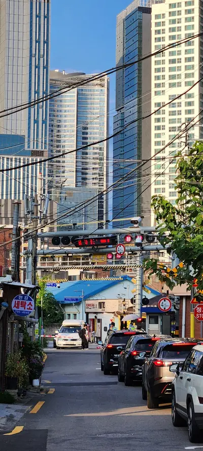 Korean street & architecture & alley aesthetic wallpaper for phone