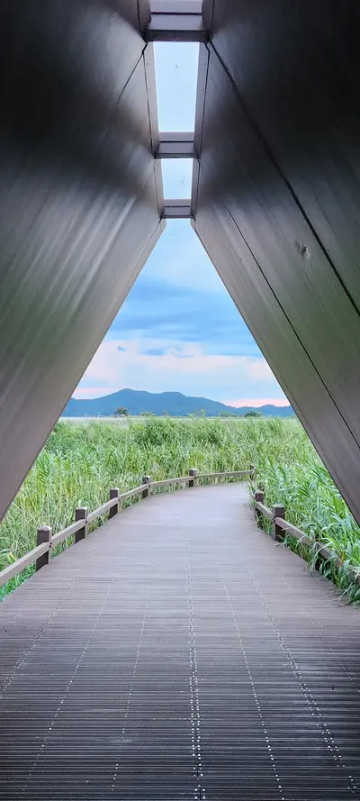 Korean nature & park & mountain & aesthetic & architecture aesthetic wallpaper for phone