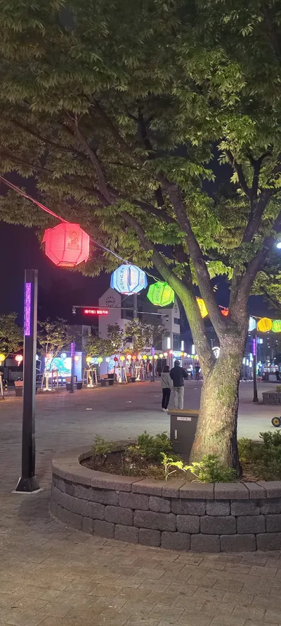 Korean Markets & Seoul Nights & Street aesthetic wallpaper for phone