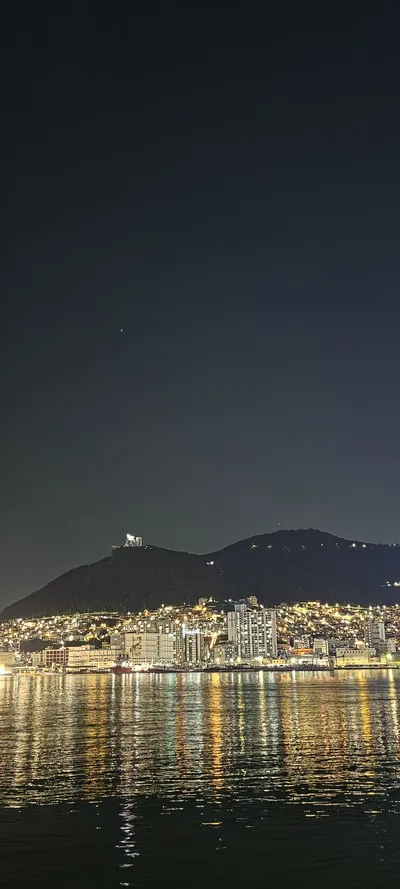 Korean Markets & Sea & Coast & Architecture & Seoul Nights aesthetic wallpaper for phone