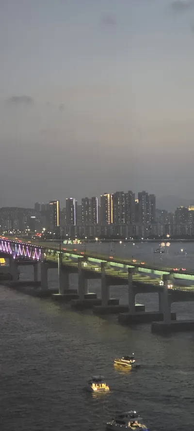 Korean Sea & Coast & Architecture & Seoul Nights & Nature aesthetic wallpaper for phone