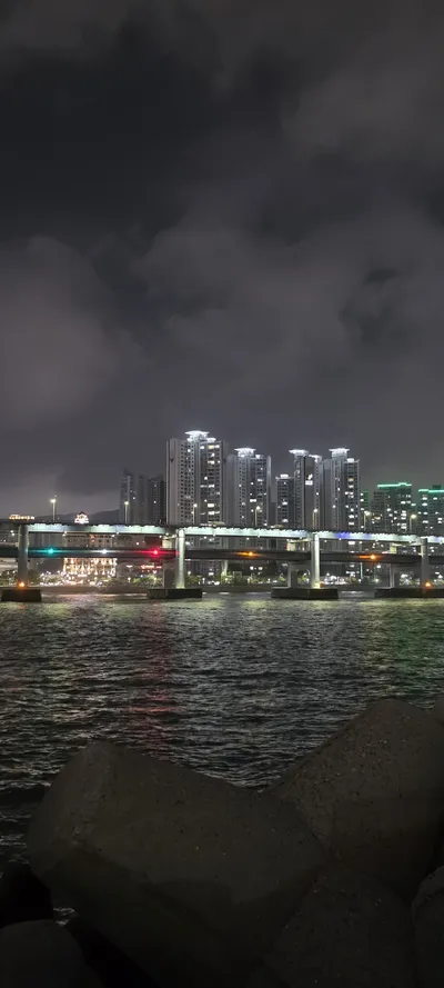 Korean Sea & Coast & Architecture & Seoul Nights & Nature aesthetic wallpaper for phone