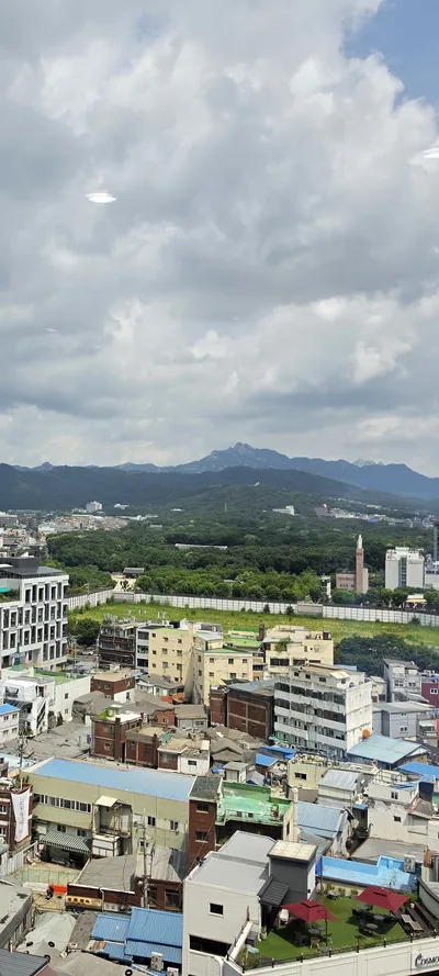 韓国の建築・ストリート・山・トレイルの無料壁紙