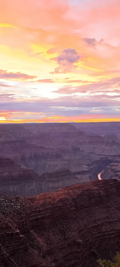 Sunset & Mountains & Trails & Nature travel wallpaper